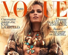Natasha Poly Nails Vogue Paris & Vogue Russia September Issues