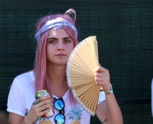 Cara Delevingne Debuts Candy-Colored Hair
