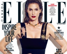 Cindy Crawford Stuns In Elle Canada Cover Story