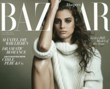 Taylor Hill Lands Harpers Bazaar Germany Cover