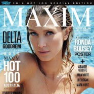 Delta Goodrem Goes Topless For Maxim Australia