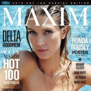 Delta Goodrem Goes Topless For Maxim Australia