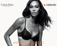 Joan Smalls Smoulders In Calvin Klein Zalando Lingerie Campaign