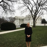 Cara Delevingne visits The White House
