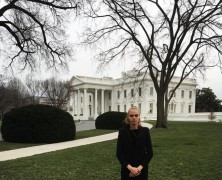 Cara Delevingne visits The White House