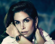 Cindy Crawford celebrates 20 years of fronting Omega Watches