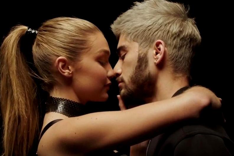 Gigi Hadid and Zayn Malik in 'Pillowtalk' music video