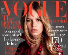 Anna Ewers Graces Vogue Germany’s March 2016 Issue