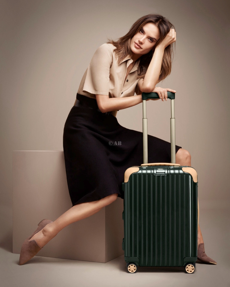 Alessandra Ambrosio Rimowa Campaign