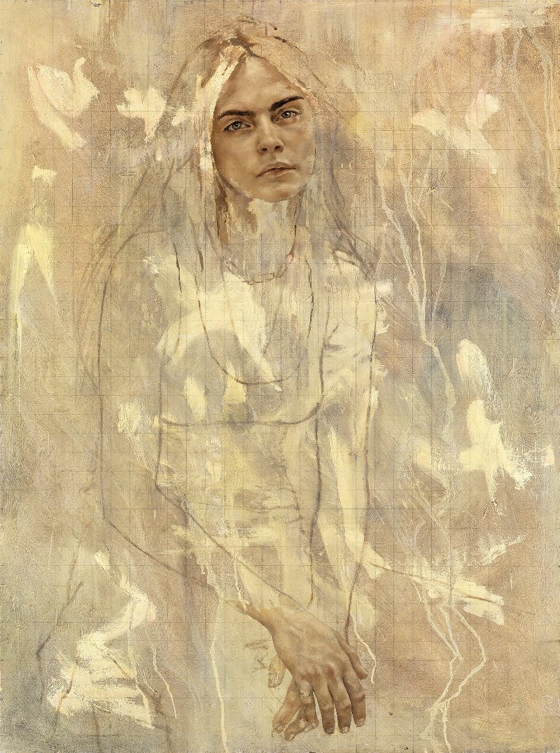 Cara Delevingne von Jonathan Yeo -05