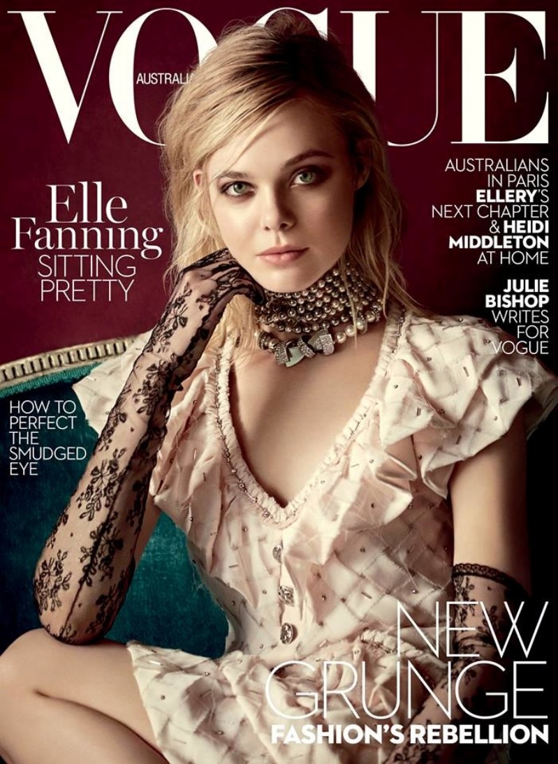 Elle Fanning - Vogue Australia March 2016