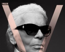 Karl Lagerfeld Photographs Chosen Model Superlatives For The Spring 2016 Issue Of V Magazine
