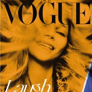 Kate Moss is an ode to joy in Vogue Italia’s February issue