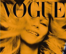 Kate Moss is an ode to joy in Vogue Italia’s February issue
