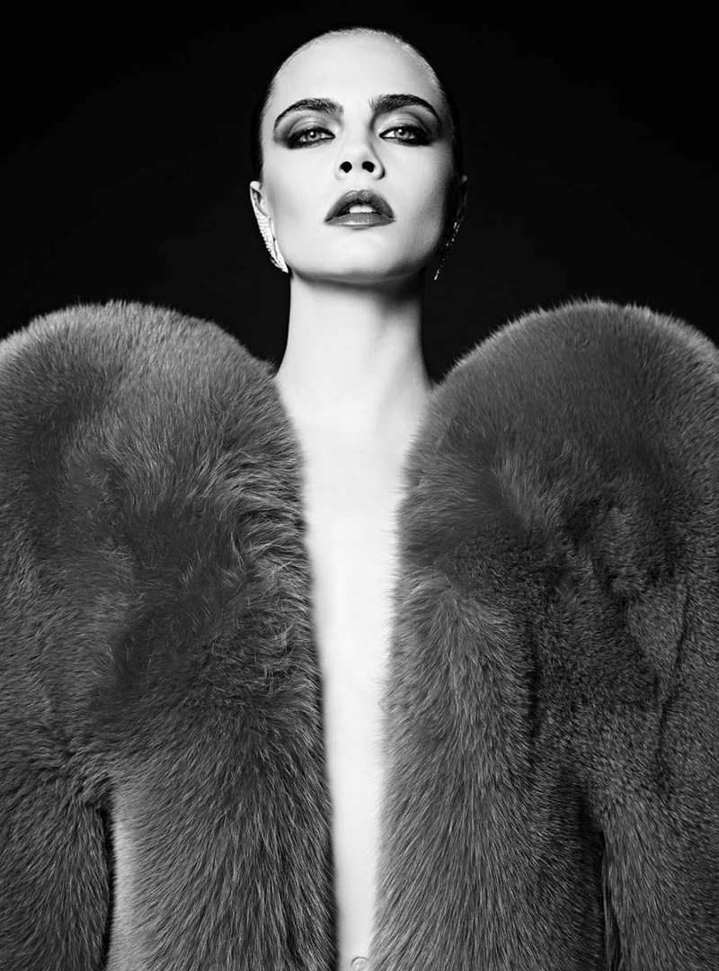 Cara Delevingne is the new face of YSL