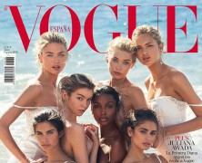 Seven Victoria’s Secret Models cover Spanish Vogue