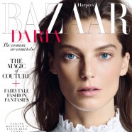 Daria Werbowy is Harpers Bazaar Uk’s may issue cover star