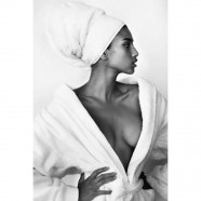 Imaan Hammam Joins Mario Testino’s ‘Towel Series’