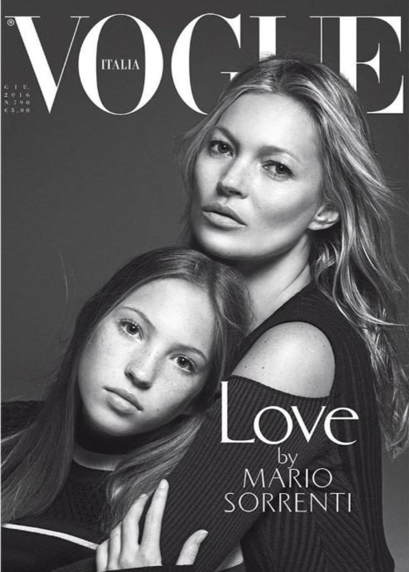 Kate Moss Vogue Italia June 2016