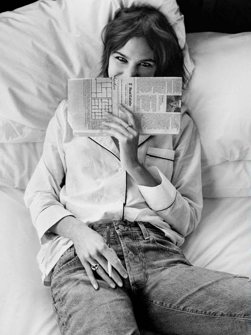 Alexa Chung  AG Jeans' FW16 Ad Campaign-02