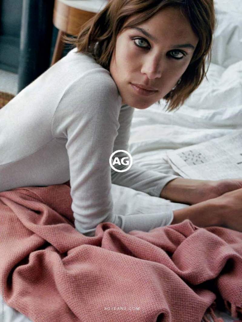 Alexa Chung  AG Jeans' FW16 Ad Campaign-05