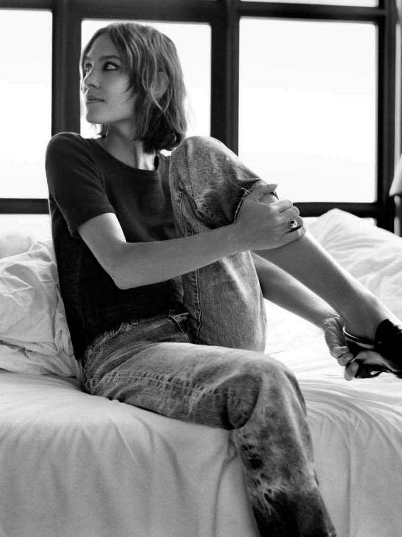 Alexa Chung  AG Jeans' FW16 Ad Campaign-07