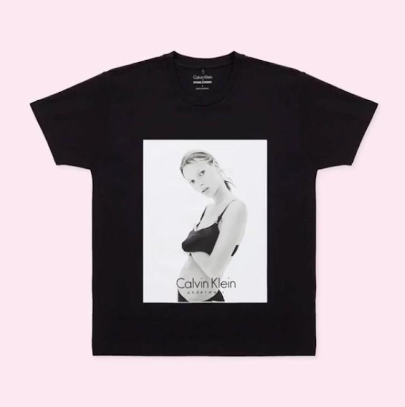 Calvin Klein Kate Moss T-shirts