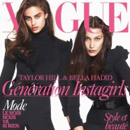 Bella Hadid and Taylor Hill sizzle on Vogue Paris September issue