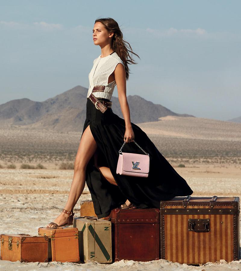 Alicia Vikander Louis Vuitton's 'Spirit of Travel' Campaign