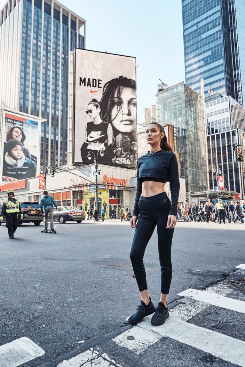 Bella Hadid Is the New Face of Nike