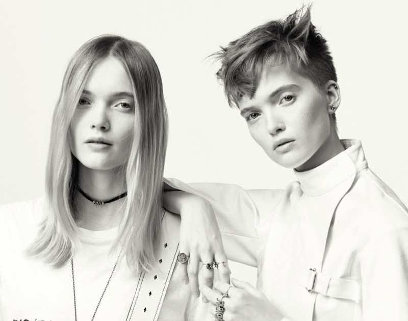 Ruth Bell and May Bell Dior Spring 2017 Campaign