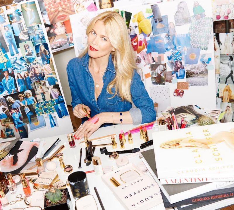 Claudia Schiffer make-up collection