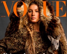 Gisele Bundchen covers Vogue Paris August 2017