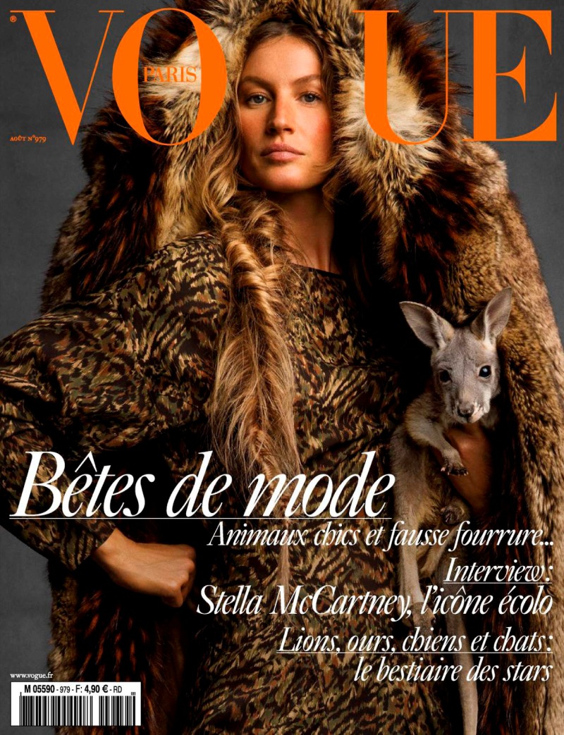 Gisele Bunchen Vogue Paris