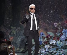 Karl Lagerfeld gives away prom dresses