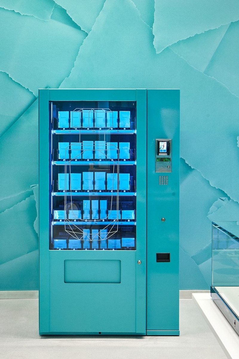 Tiffany Vending Machine