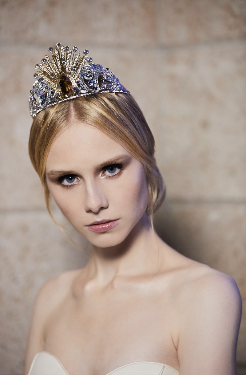 Donatella Versace Swarovski Tiara Vienna Opera Ball 2019