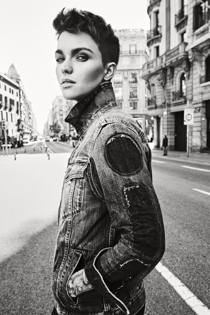 Ruby Rose G STAR SS19 Campaign
