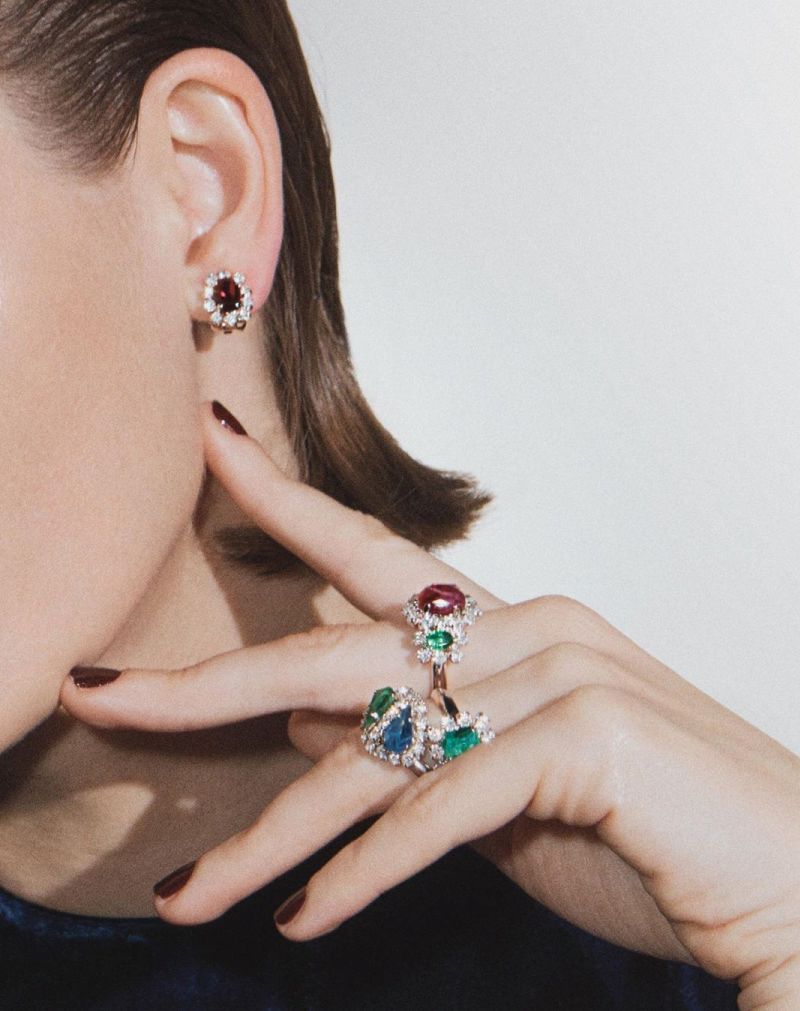 Archival Dior jewelery Farfetch