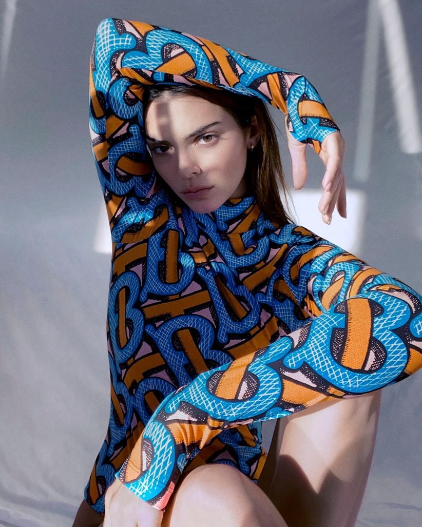 Burberry Monogram collection Kendall Jenner