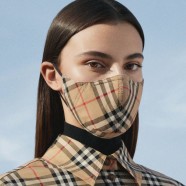 Burberry launches face masks with iconic check pattern