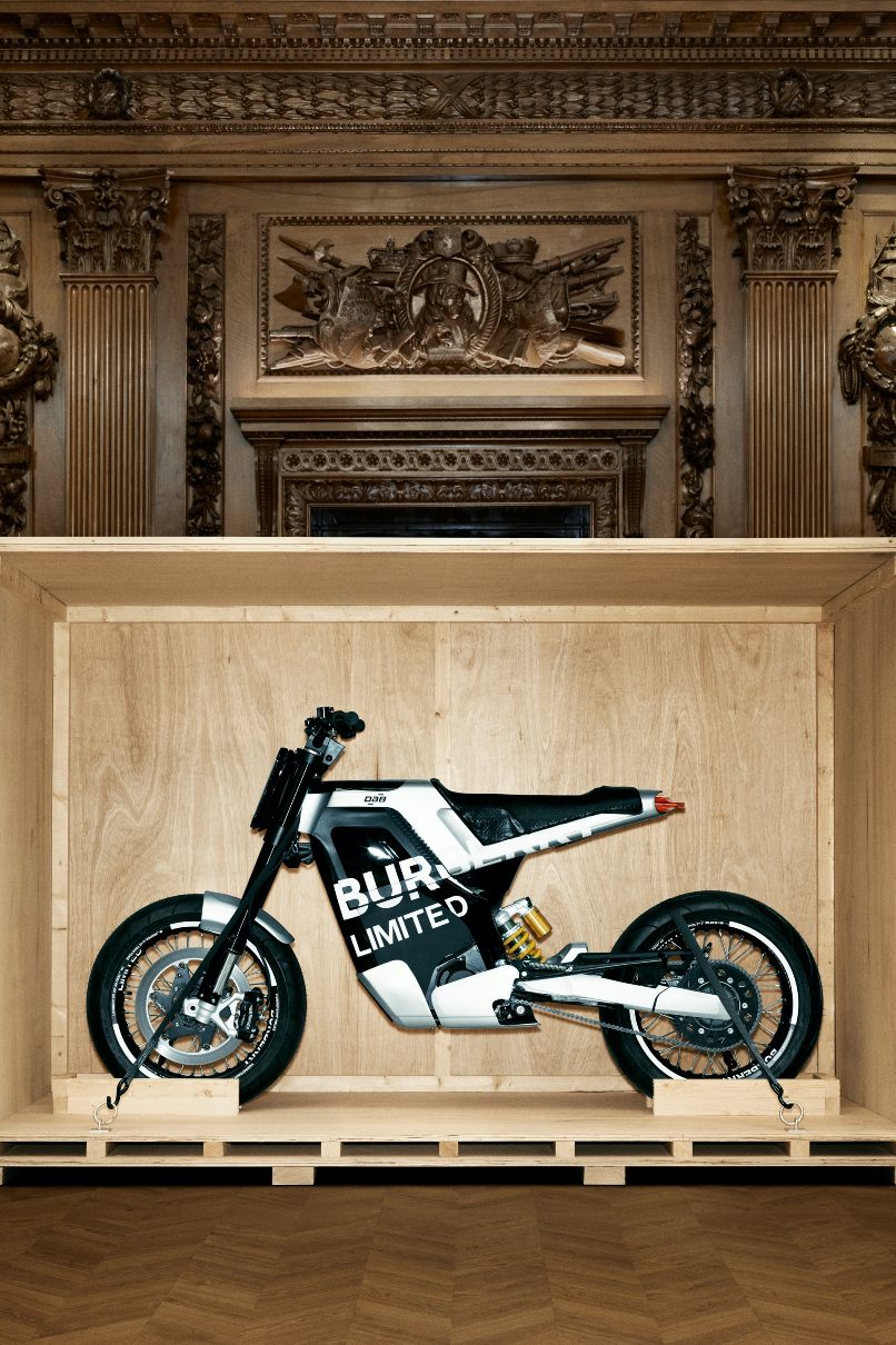 Burberry collaborates with DAB Motors on limited edition electric motorcycle