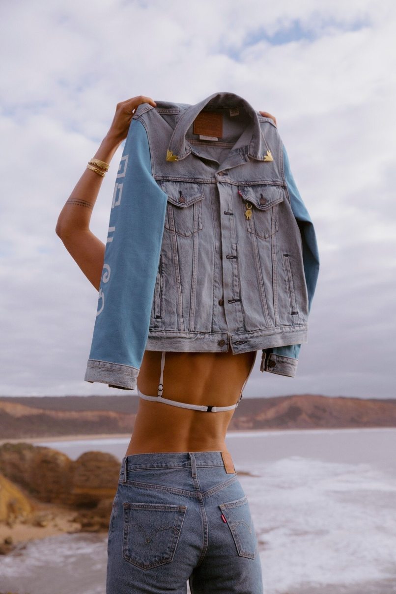 Lucy Folk x Levis