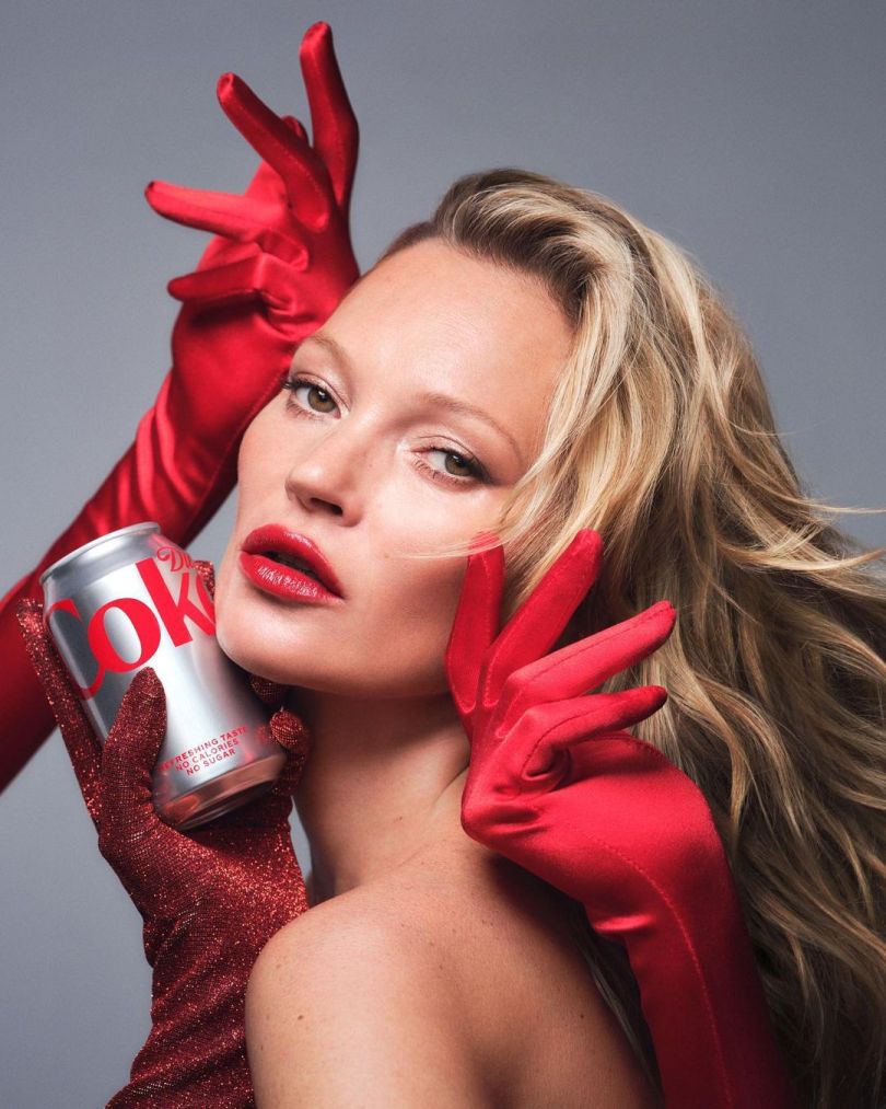 Kate Moss x Diet Coke