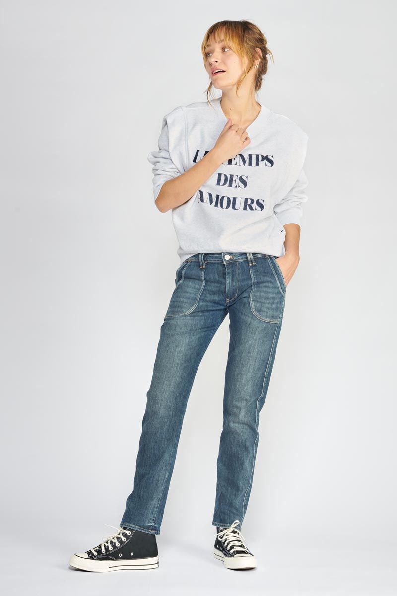 Nosfell 200 43 Boyfit Jeans Vintage Blue No 2