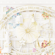 Saks and Dior ring in Holiday Season with Dior’s Carousel of Dreams at Saks Fifth Avenue New York