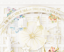 Saks and Dior ring in Holiday Season with Dior’s Carousel of Dreams at Saks Fifth Avenue New York