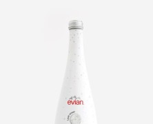 Evian and Coperni collaborate on Limited-edition Astronomical inspired glass bottle