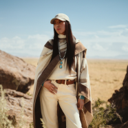 Ralph Lauren launches collection in collaboration with indigenous weaver Naiomi Glasses