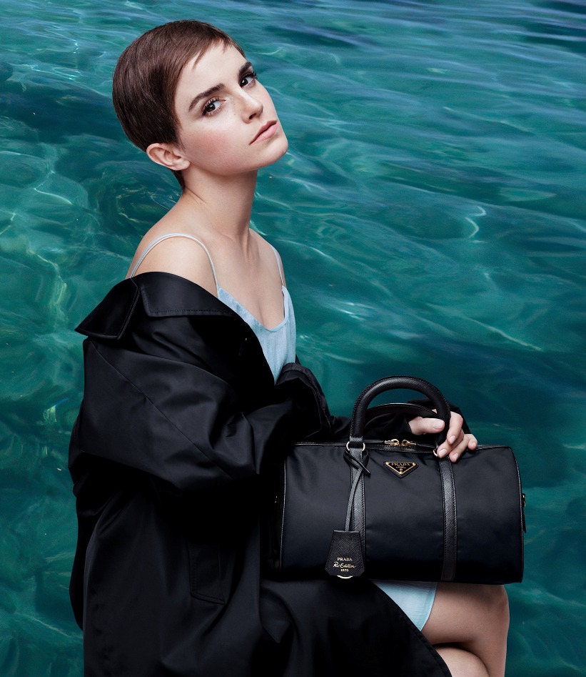 Prada Re-Nylon 2024 collection featuring Emma Watson